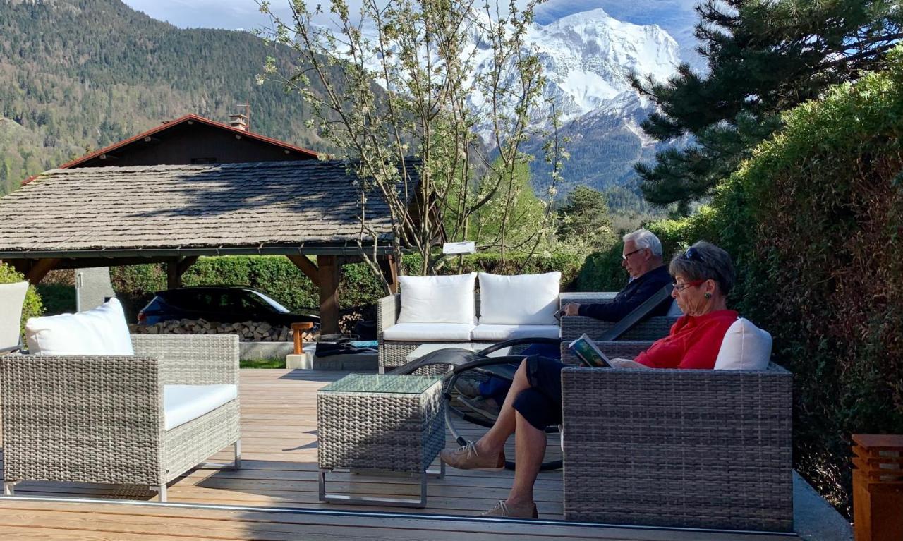 Villa Alpen Lounge à Servoz Extérieur photo
